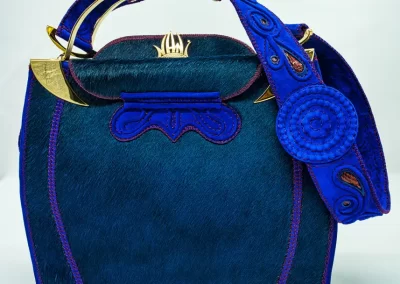 DOROTEA Borsa fatta a mano pelle oro artigianale novara milano