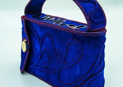 DOROTEA Borsa fatta a mano pelle oro artigianale novara milano