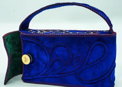 DOROTEA Borsa fatta a mano pelle oro artigianale novara milano