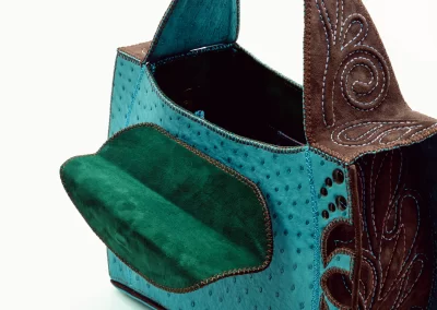 01 DOROTEA M.01s0125 Borsa fatta a mano pelle oro artigianale novara milano