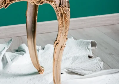 Tavolo scultura in stile barocco contemporaneo
